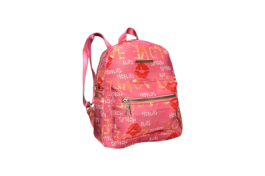Mini Nylon Backpack B2186 LOVE