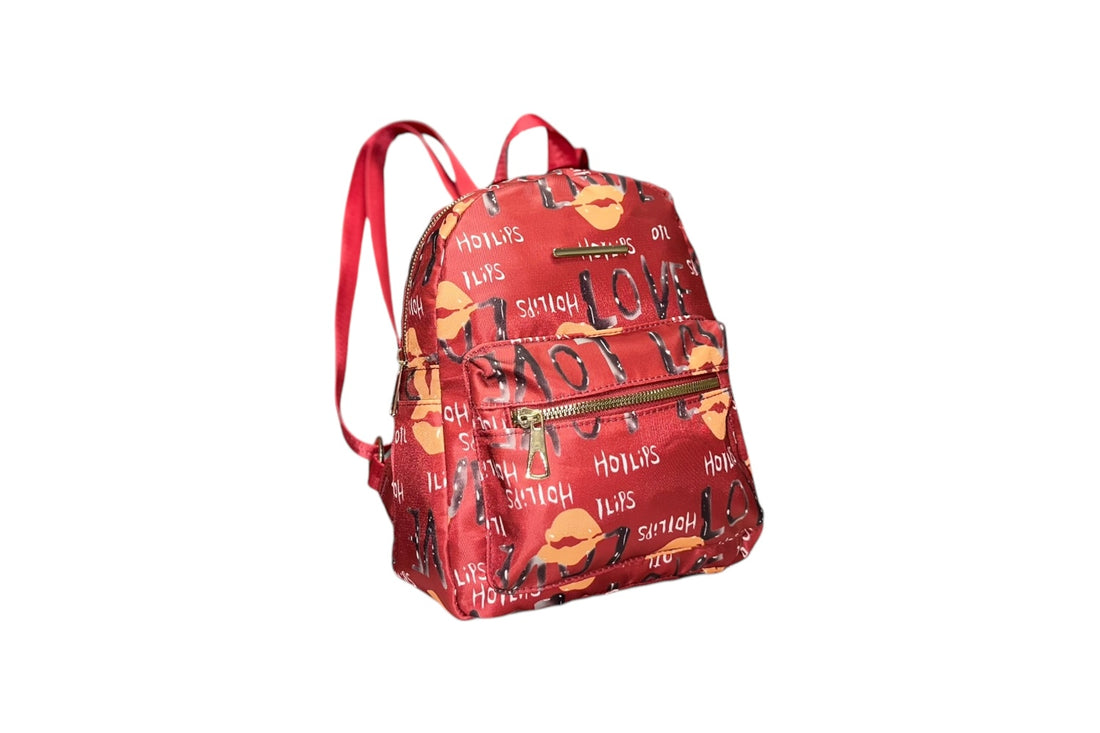 Mini Nylon Backpack B2186 LOVE