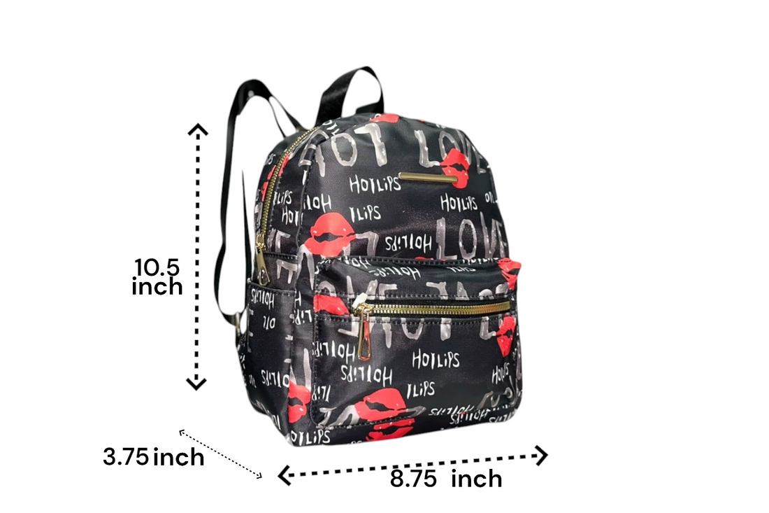 Mini Nylon Backpack B2186 LOVE