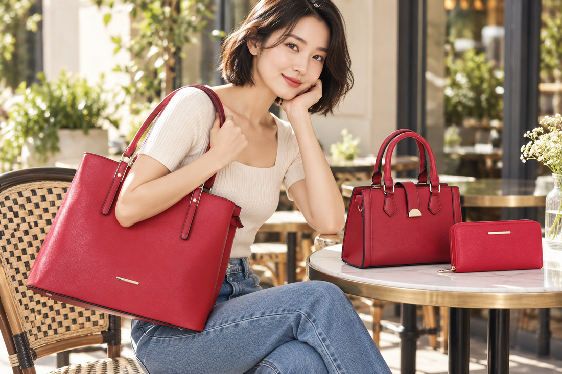 3-1 Handbag Set S2302 model lifestyle photograph