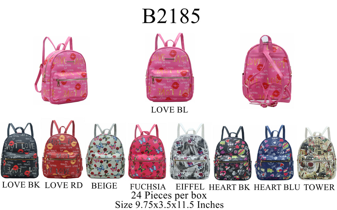 Backpack B2185 LOVE