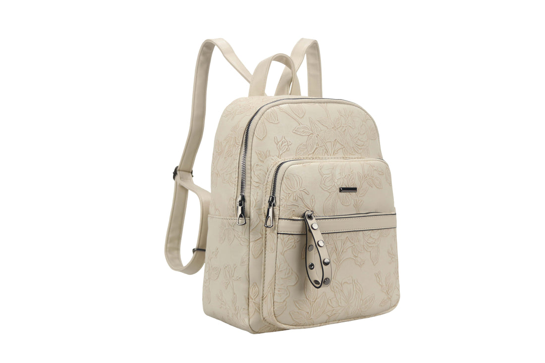 Backpack B2538 White - wholesale backpack