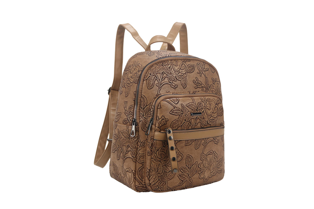 Backpack B2538 Taupe - wholesale backpack
