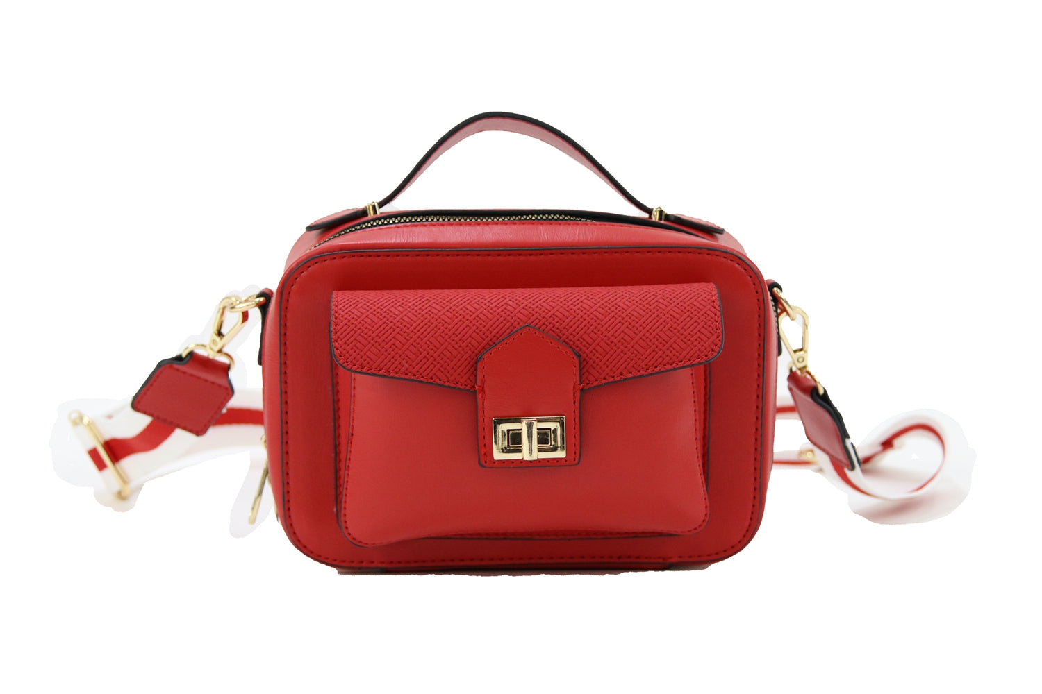 Red designer crossbody online bag