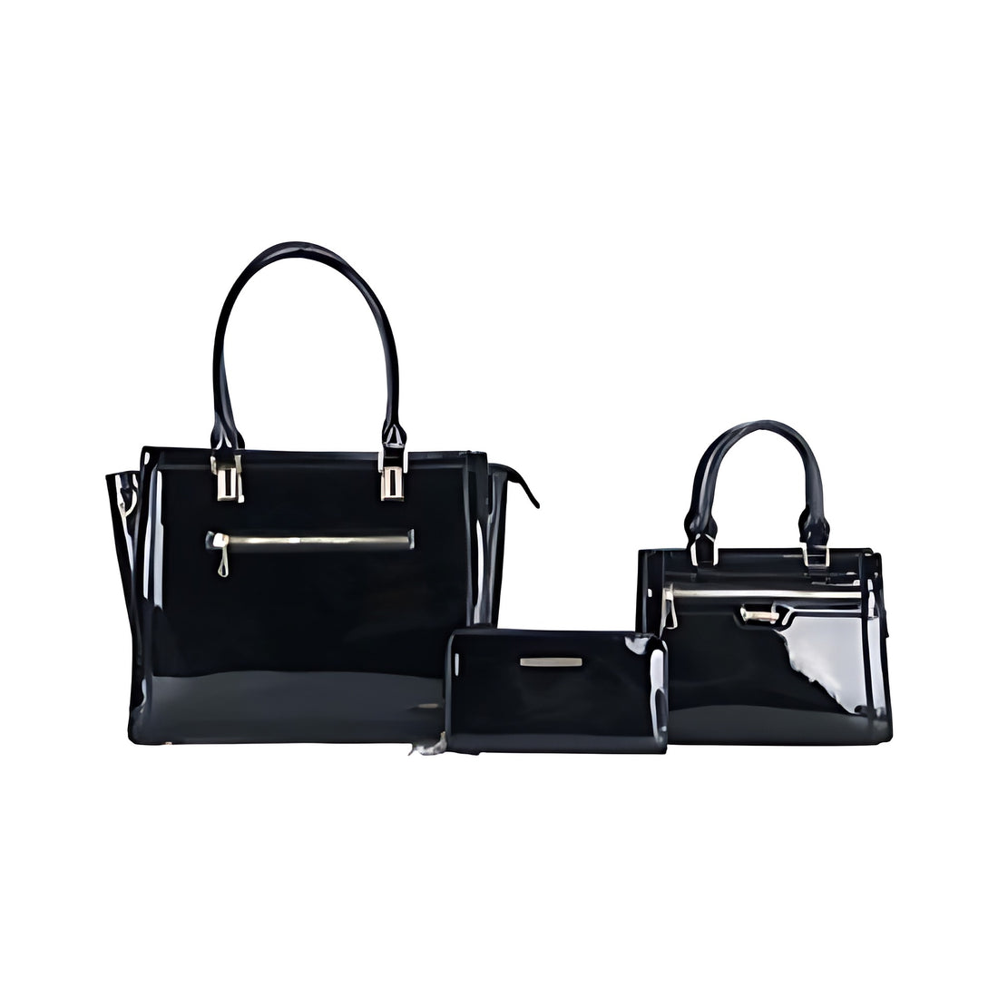 3-1 Handbags Set S2358 Black
