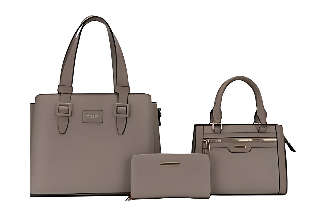 3-1 Handbags Set S2554 Grey