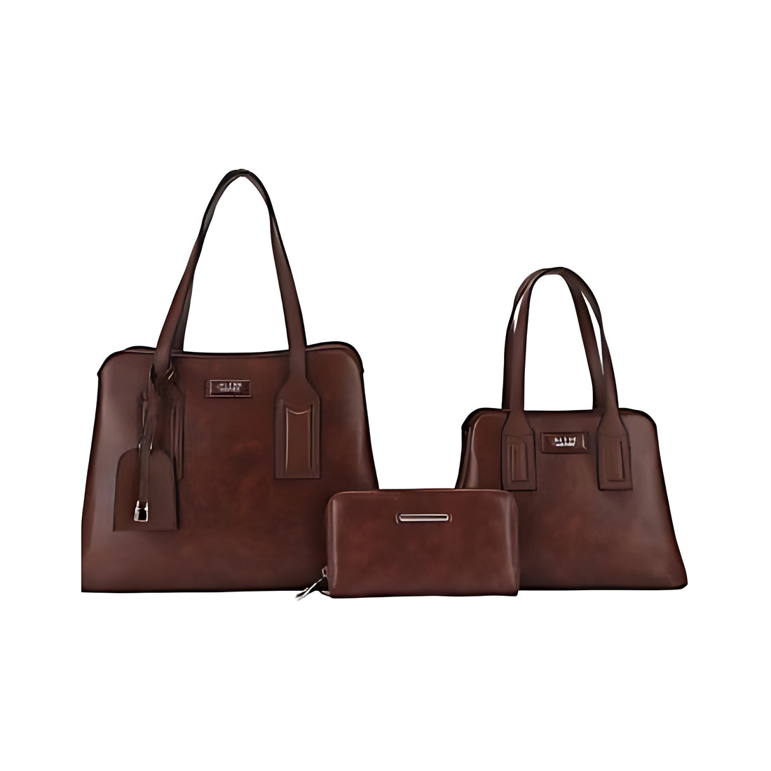 3-1 Handbags Set S2568 Brown