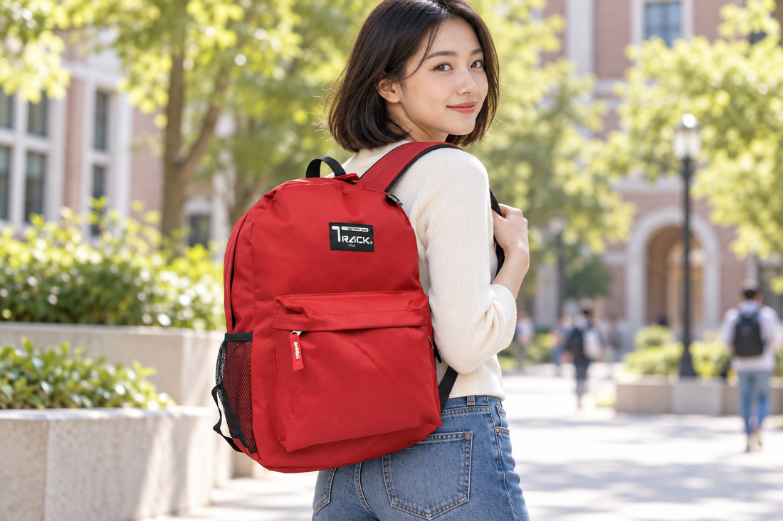 TB205 RED model lifestyle photograph